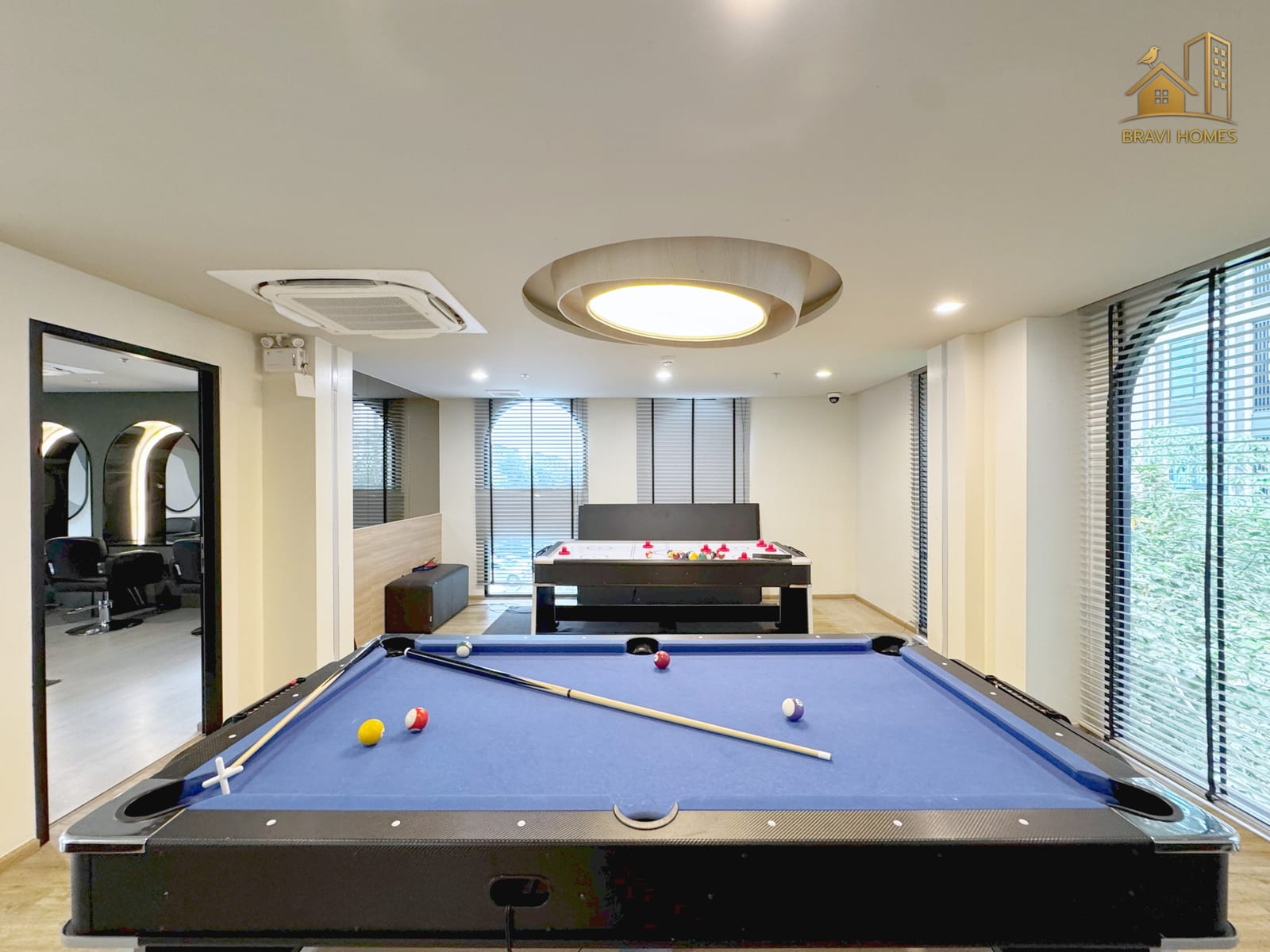 NUE CONNEX ดอนเมือง ห้องสนุกเกอร์ส่วนกลาง